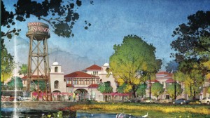 Disney Springs schematic view