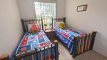 Villa rentals in Orlando, check out the Baseball themed twin bedroom #5