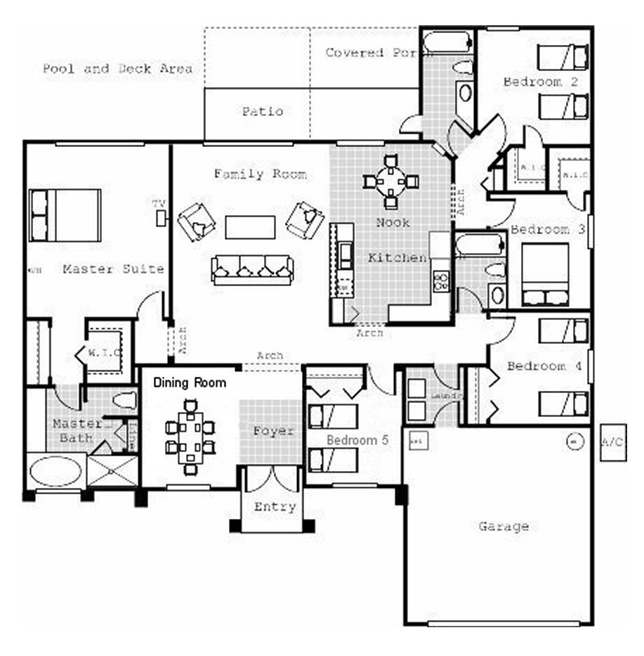 Madison + 2 Floorplan