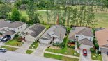 Aerial view of villa and surrounding golf course - www.iwantavilla.com is the best in Orlando vacation Villa rentals