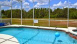 Large pool & spa with conservation woodland views from Highlands Reserve rental Villa direct from owner