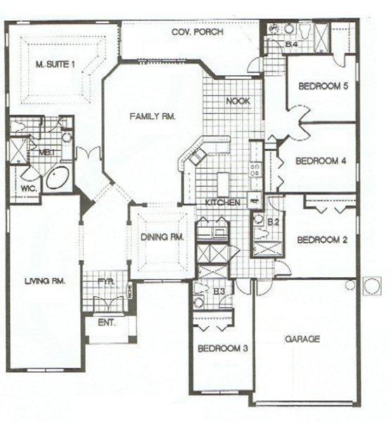 Charlotte Harbor 1 Floorplan