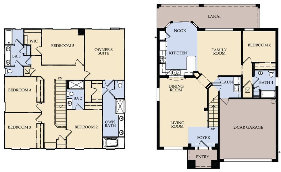 Brentwood 7 Floorplan