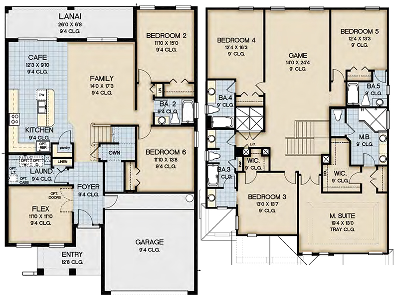 Coconut Palm 1 Floorplan