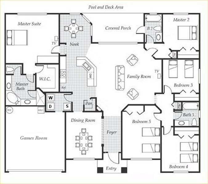 Emerald + 1 Floorplan