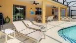 Spacious rental Watersong Resort Villa in Orlando complete with stunning View of covered lanai