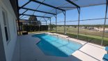 Orlando Villa for rent direct from owner, check out the SW facing pool with elevated golf course views - early morning photos