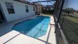 After 10am the pool deck gets the sun till sunset with this Orlando Villa for rent direct from owner