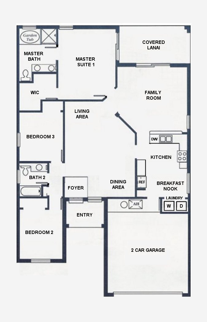 Madison 1 Floorplan