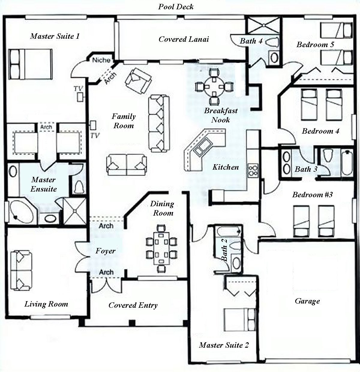 Regency 1 Floorplan