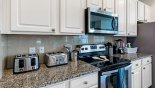 Villa rentals near Disney direct with owner, check out the Kitchen with 2 toasters, blender, filter and Keurig K-Cup coffee machines.