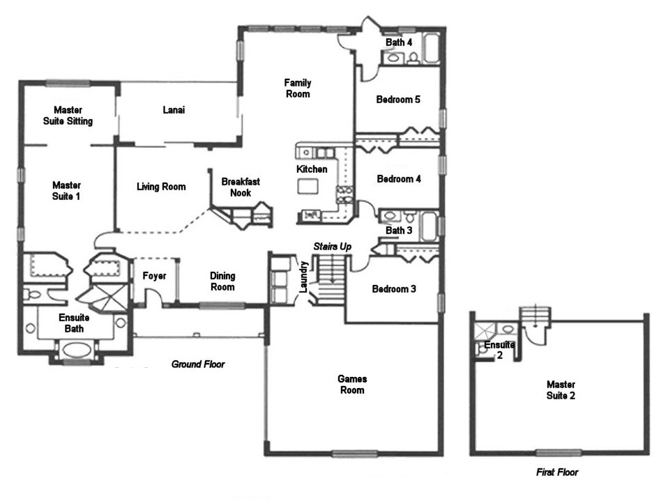 Captiva 1 Floorplan