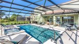 Villa rentals near Disney direct with owner, check out the Pool deck with 6 sun loungers