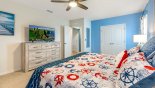 Villa rentals near Disney direct with owner, check out the Bedroom #3 with large Roku enabled Smart TV