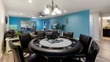 Villa rentals in Orlando, check out the Entertainment loft with 6 seater poker table