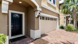 Close up of entrance with this Orlando Villa for rent direct from owner