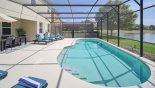 Orlando Villa for rent direct from owner, check out the Large pool can be enjoyed by all or swim lengths before the kids get up