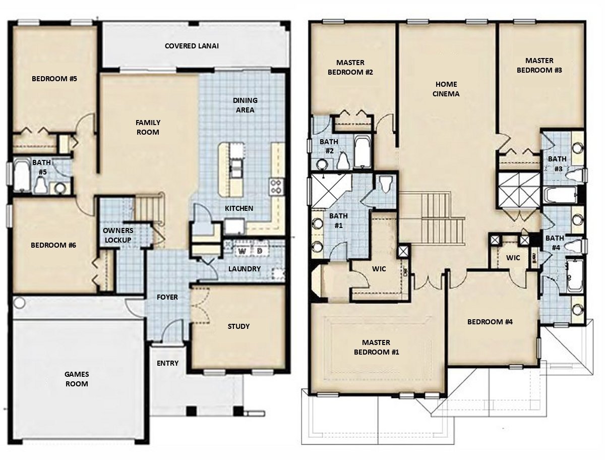 Coconut Palm 2 Floorplan