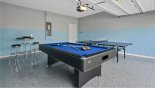 Games room with pool table & table tennis from St Lucia 2 Villa for rent in Orlando