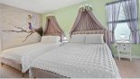 Spacious rental Solterra Resort Villa in Orlando complete with stunning Bedroom #3 with fairy theming and 2 x queen sized beds