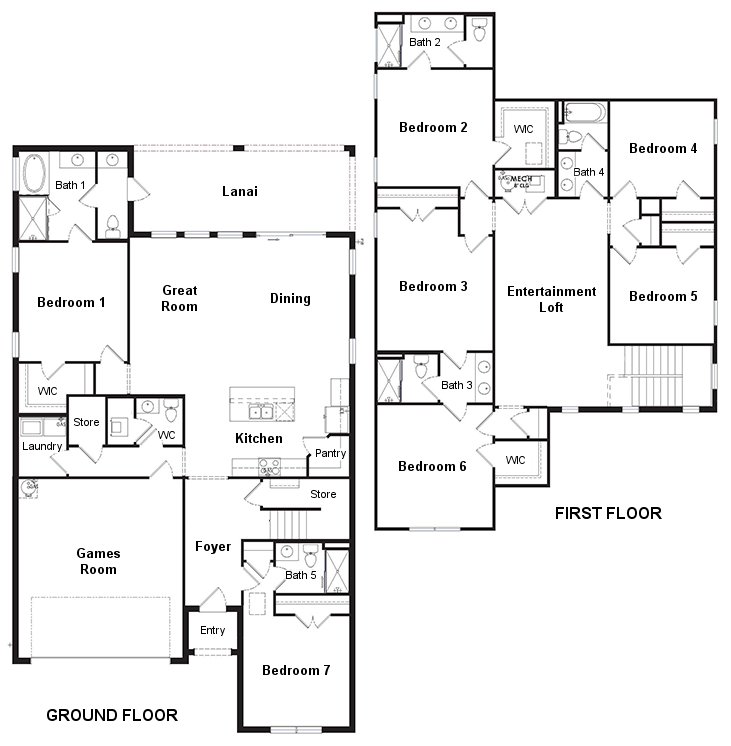 St Lucia 2 Floorplan