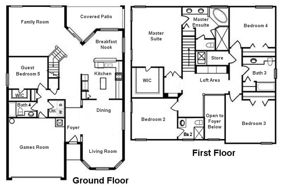 Canterbury 5 Floorplan