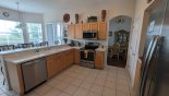 Fully fitted kitchen with all new stainless-steel appliances with this Orlando Villa for rent direct from owner