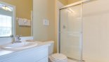 Ground Floor Queen Bedroom Ensuite Shower Room from Saddlebrook 9 Townhouse for rent in Orlando