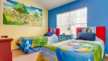 Townhouse rentals in Orlando, check out the Kids' Bedroom with Ensuite Bathroom