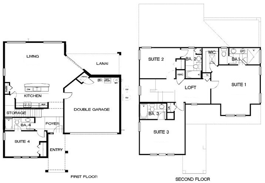 Naples Beach 1 Floorplan